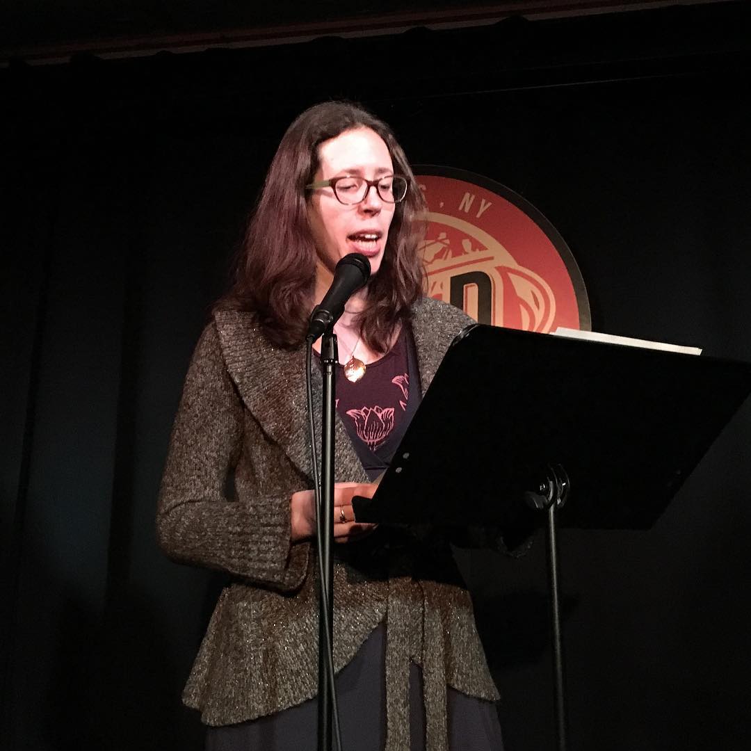 Sydney Beveridge reads at Line Break #4