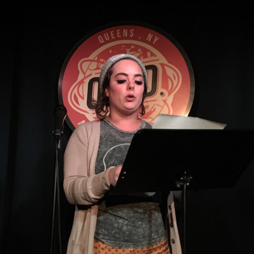Sarah Riccio reads at Line Break #4